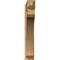 Ekena Millwork Legacy Craftsman Rough Sawn Outlooker, Western Red Cedar, 8"W x 48"D x 48"H OUT08X48X48LEC04RWR - alternate 2